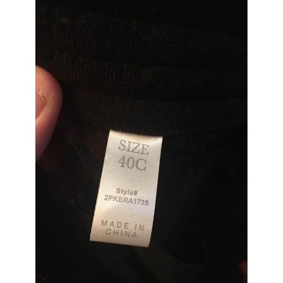 Unbranded Sexy Black Lace Bra Size 40C - Picture 3 of 3